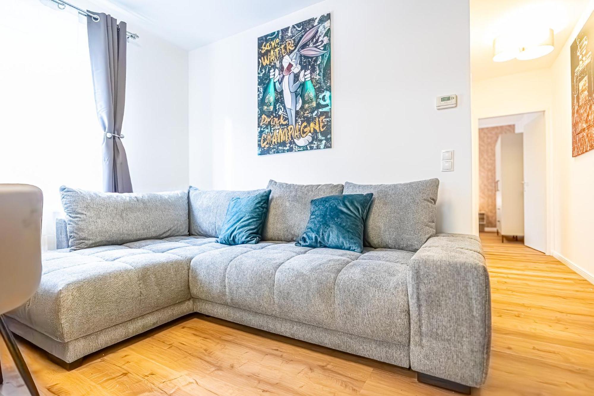 Charming 1Br And 1Lr Apt Modern Design Donaustadt Βιέννη Εξωτερικό φωτογραφία